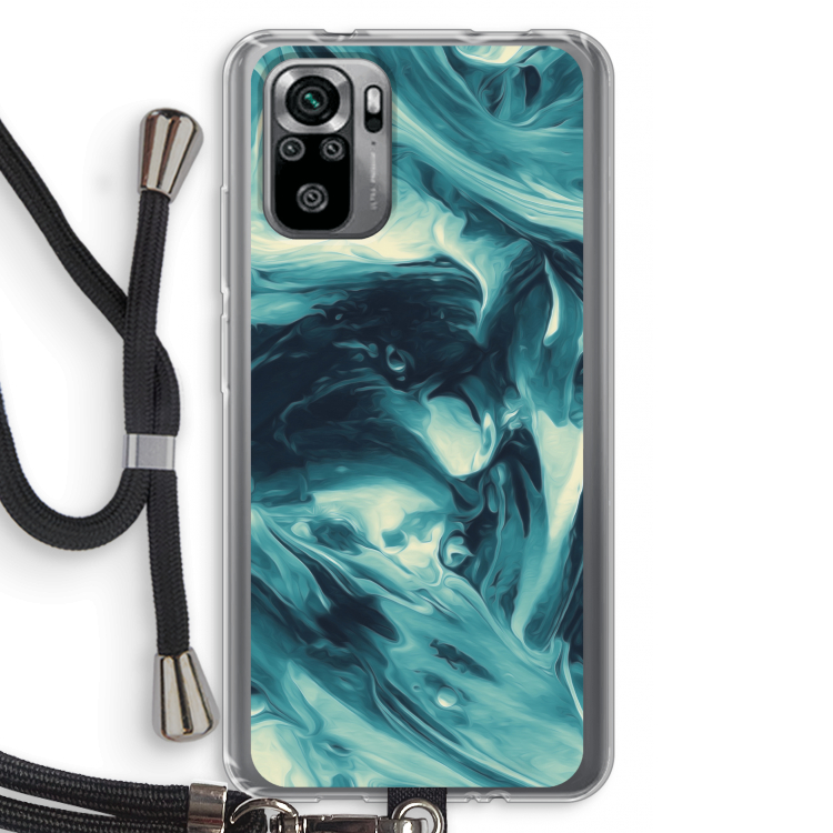 Dreaming About Whales: Xiaomi Redmi Note 10S Transparant Hoesje met koord