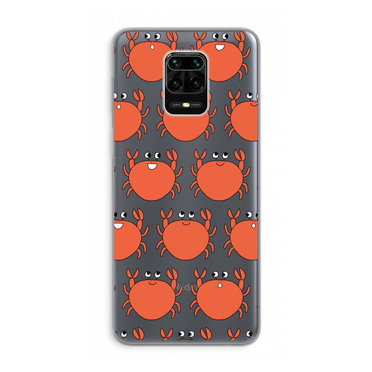 Krab: Xiaomi Redmi Note 9 Pro Transparant Hoesje