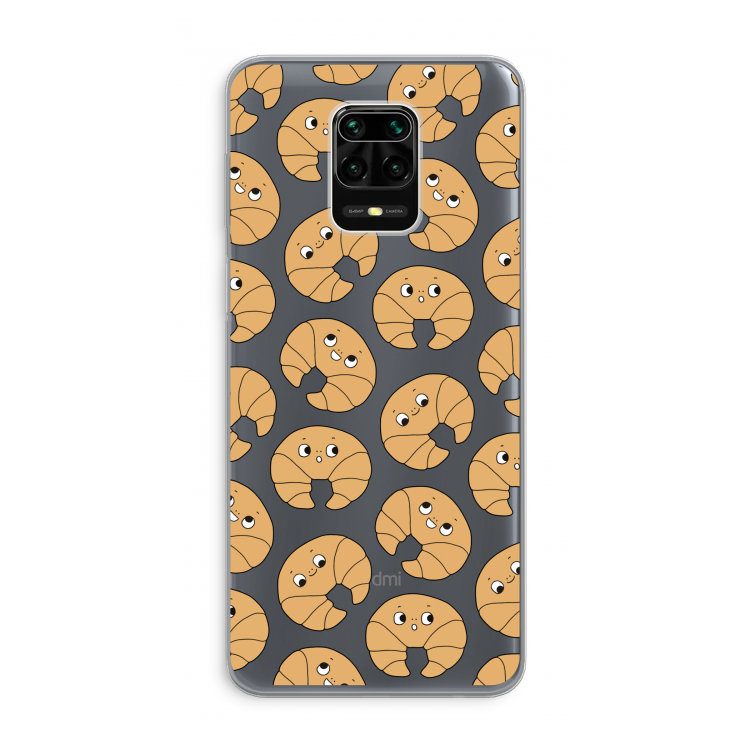 Croissant: Xiaomi Redmi Note 9 Pro Transparant Hoesje