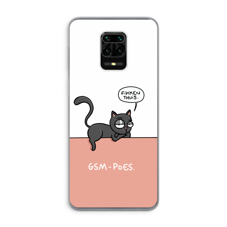 GSM poes: Xiaomi Redmi Note 9 Pro Transparant Hoesje