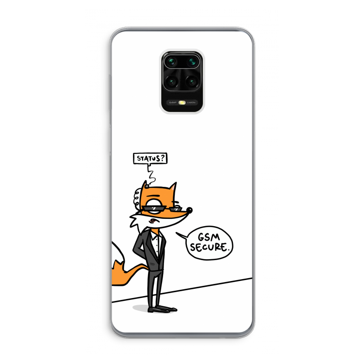 GSM secure: Xiaomi Redmi Note 9 Pro Transparant Hoesje