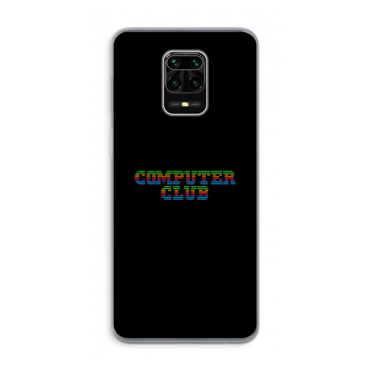 Retro: Xiaomi Redmi Note 9 Pro Transparant Hoesje