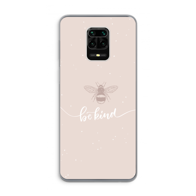 Be(e) kind: Xiaomi Redmi Note 9 Pro Transparant Hoesje