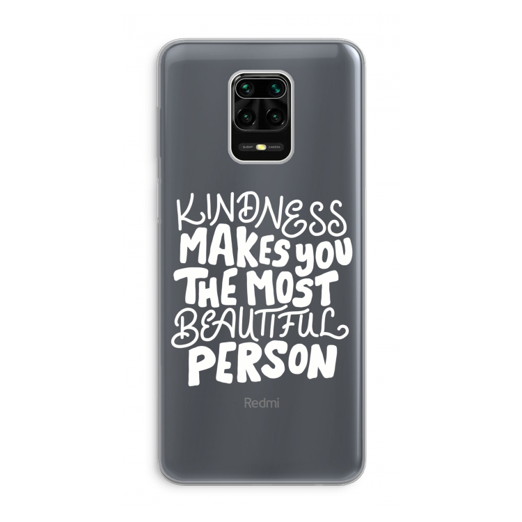 The prettiest: Xiaomi Redmi Note 9 Pro Transparant Hoesje