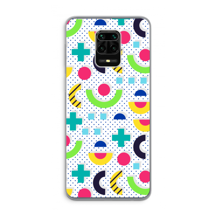 8-bit N°1: Xiaomi Redmi Note 9 Pro Transparant Hoesje