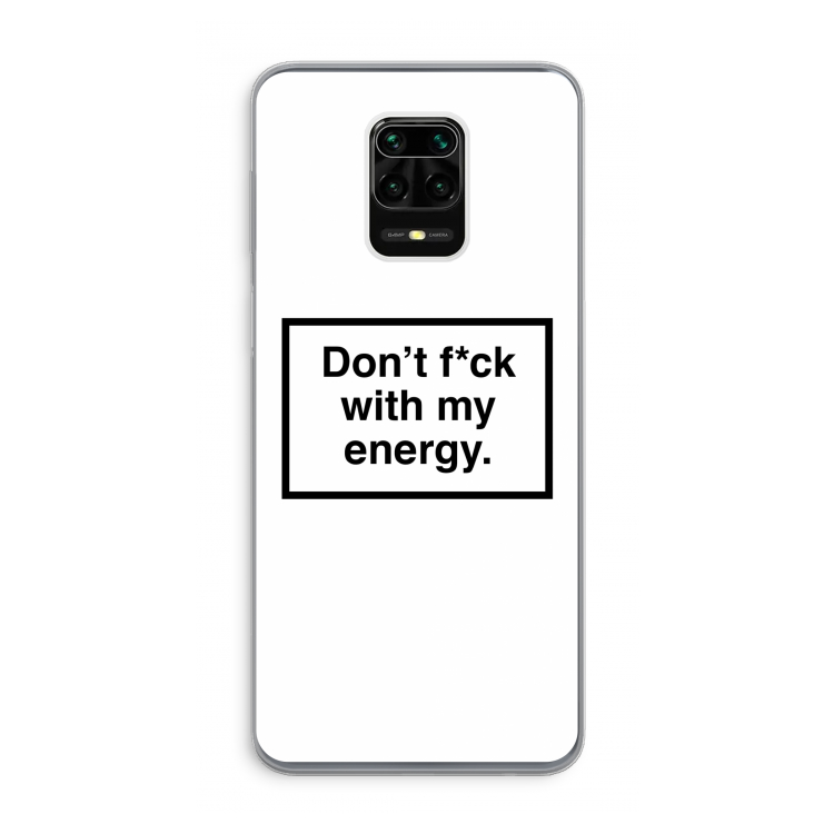 My energy: Xiaomi Redmi Note 9 Pro Transparant Hoesje