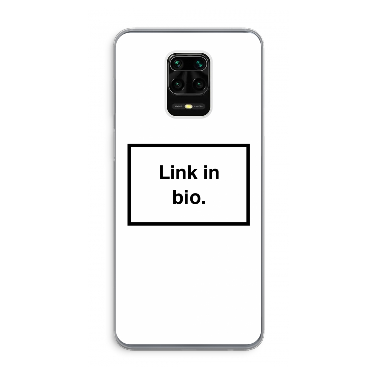 Link in bio: Xiaomi Redmi Note 9 Pro Transparant Hoesje