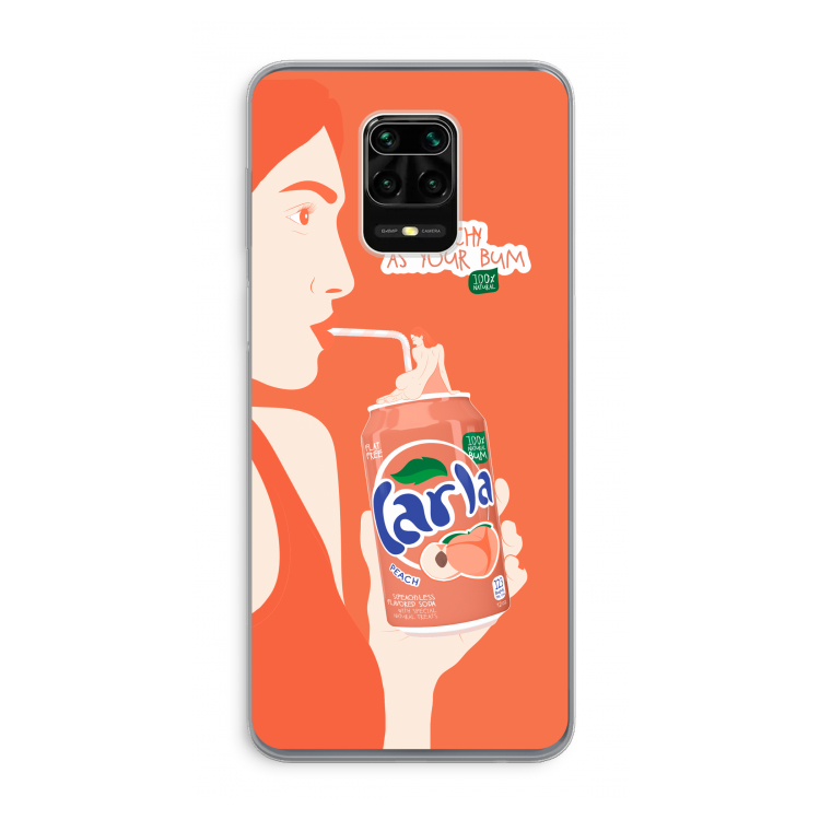 Peach please!: Xiaomi Redmi Note 9 Pro Transparant Hoesje
