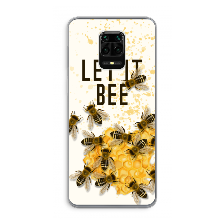 Let it bee: Xiaomi Redmi Note 9 Pro Transparant Hoesje
