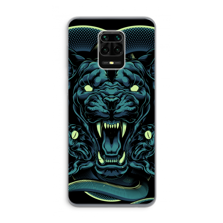 Cougar and Vipers: Xiaomi Redmi Note 9 Pro Transparant Hoesje