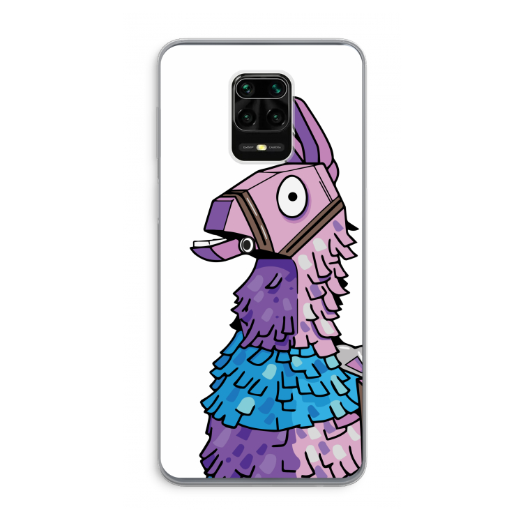 Lama: Xiaomi Redmi Note 9 Pro Transparant Hoesje