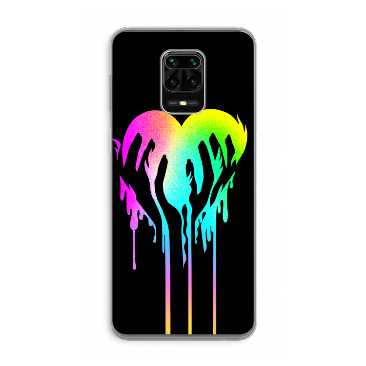 Hold My Heart: Xiaomi Redmi Note 9 Pro Transparant Hoesje