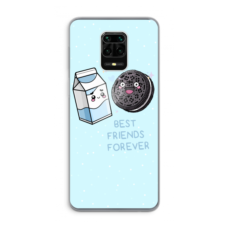 Best Friend Forever: Xiaomi Redmi Note 9 Pro Transparant Hoesje