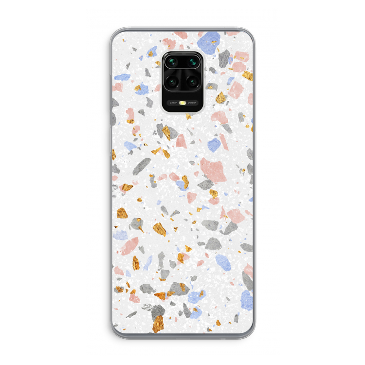 Terrazzo N°8: Xiaomi Redmi Note 9 Pro Transparant Hoesje