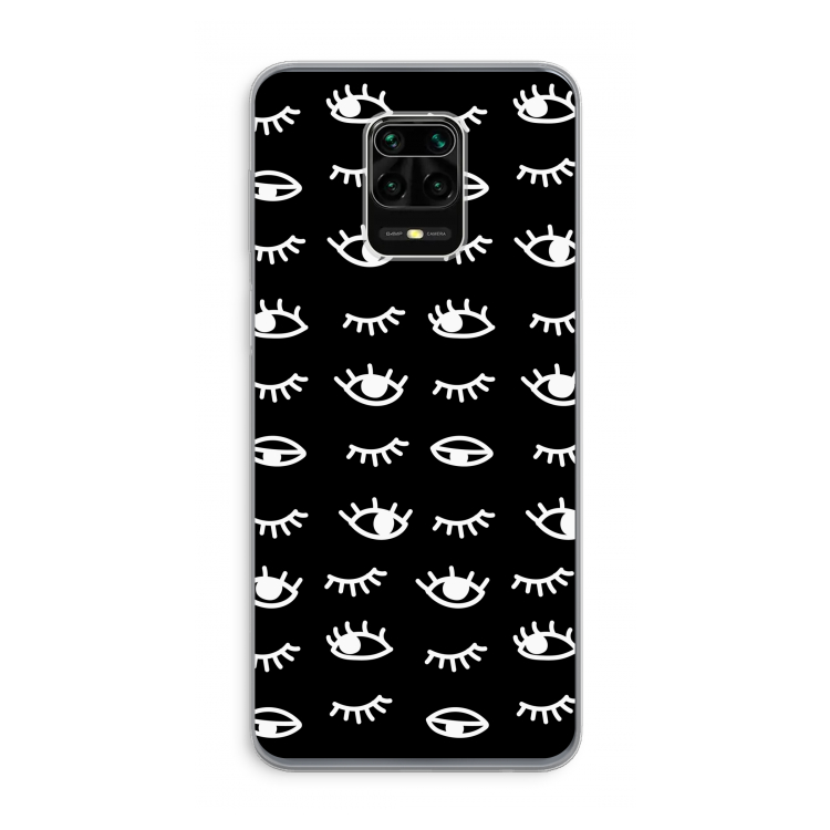 Eye pattern #3: Xiaomi Redmi Note 9 Pro Transparant Hoesje