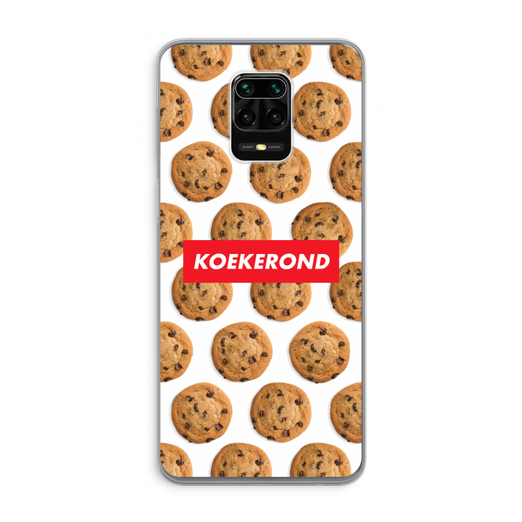 Koekerond: Xiaomi Redmi Note 9 Pro Transparant Hoesje