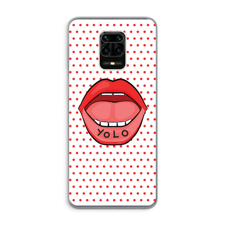 Yolo Denise: Xiaomi Redmi Note 9 Pro Transparant Hoesje