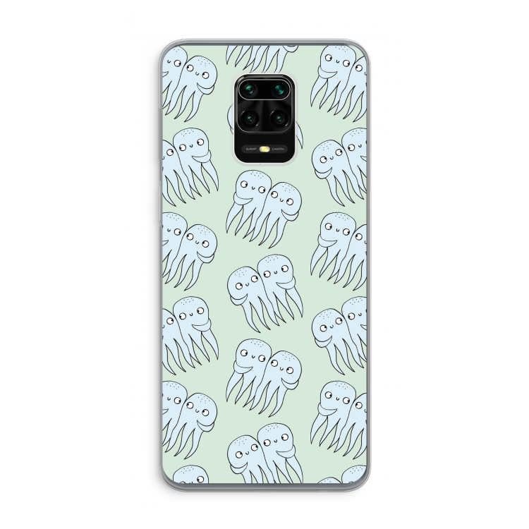Octopussen: Xiaomi Redmi Note 9 Pro Transparant Hoesje