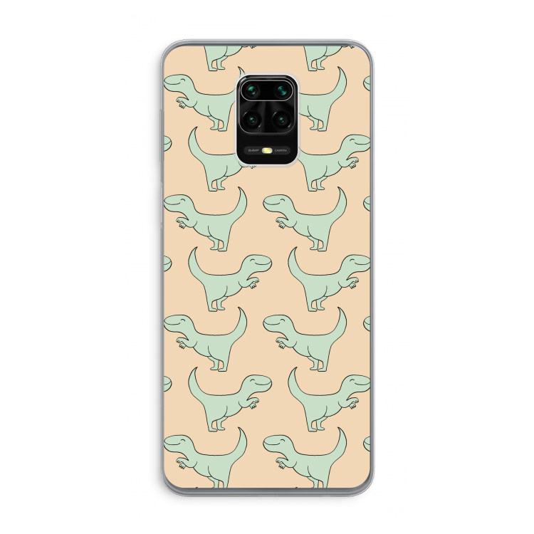 Dinos: Xiaomi Redmi Note 9 Pro Transparant Hoesje