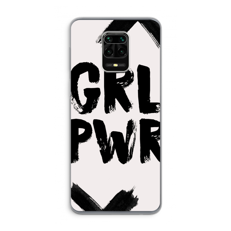 Girl Power #2: Xiaomi Redmi Note 9 Pro Transparant Hoesje
