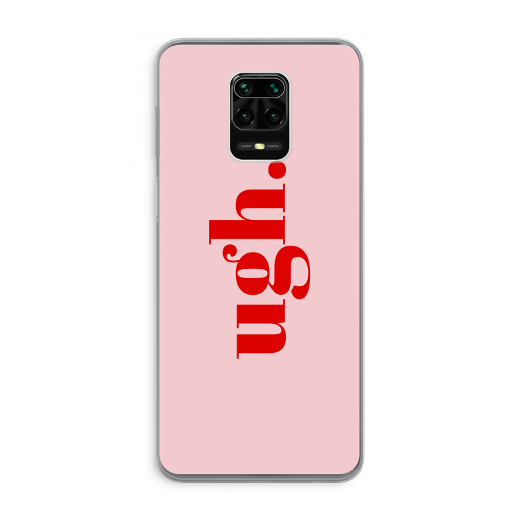 Ugh: Xiaomi Redmi Note 9 Pro Transparant Hoesje