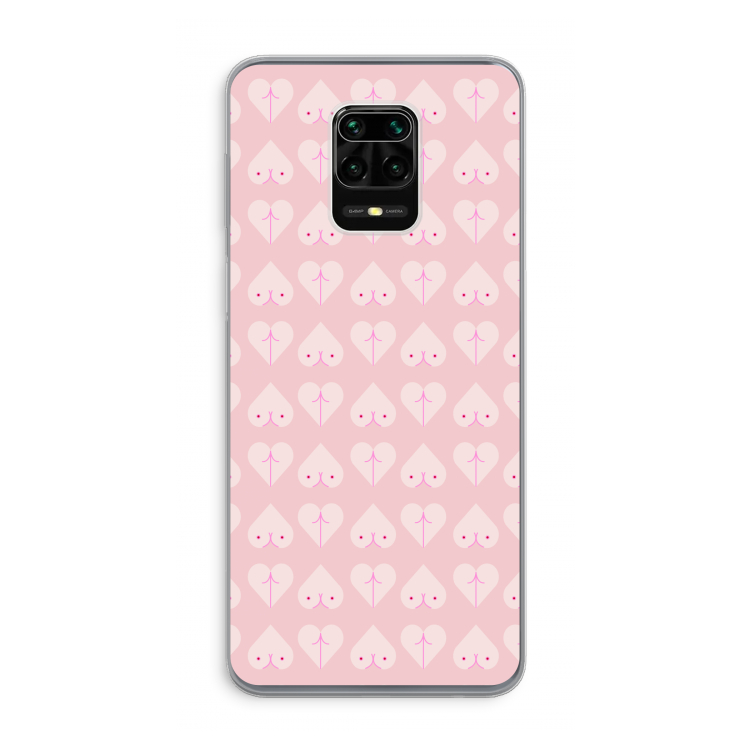 Ass 'n Titties: Xiaomi Redmi Note 9 Pro Transparant Hoesje