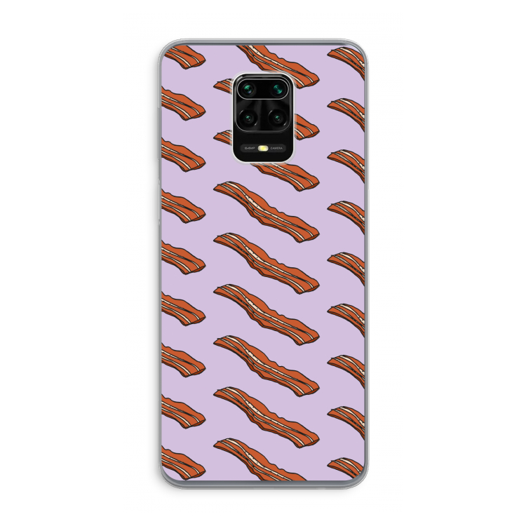 Bacon to my eggs #2: Xiaomi Redmi Note 9 Pro Transparant Hoesje