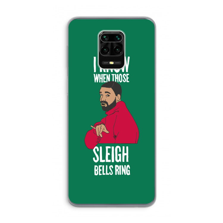 Sleigh Bells Ring: Xiaomi Redmi Note 9 Pro Transparant Hoesje