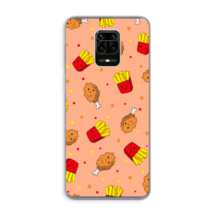 Chicken 'n Fries: Xiaomi Redmi Note 9 Pro Transparant Hoesje