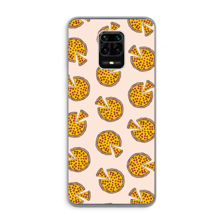 You Had Me At Pizza: Xiaomi Redmi Note 9 Pro Transparant Hoesje