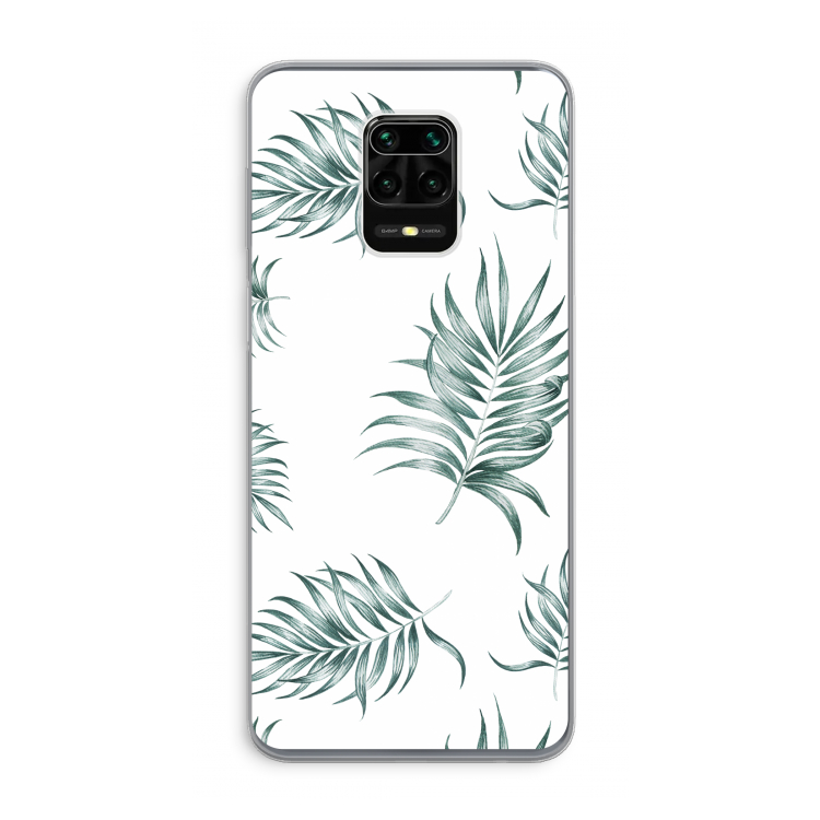 Simple leaves: Xiaomi Redmi Note 9 Pro Transparant Hoesje