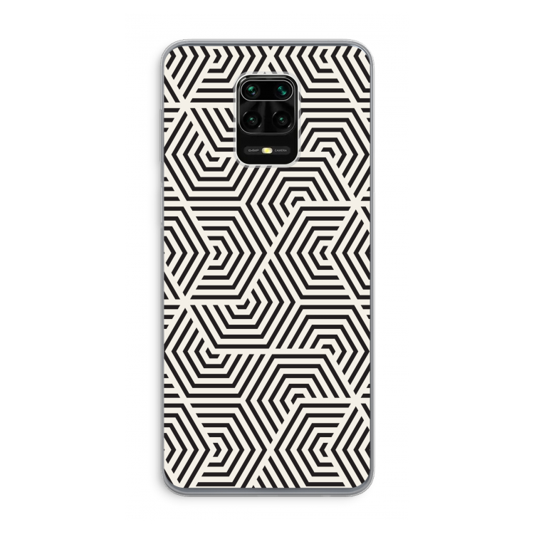 Magic pattern: Xiaomi Redmi Note 9 Pro Transparant Hoesje