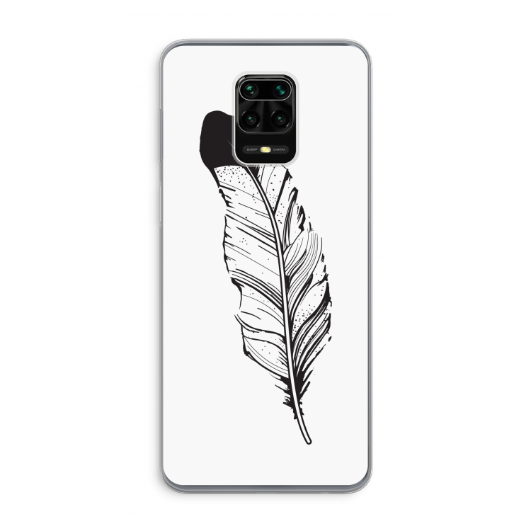 Pluim: Xiaomi Redmi Note 9 Pro Transparant Hoesje