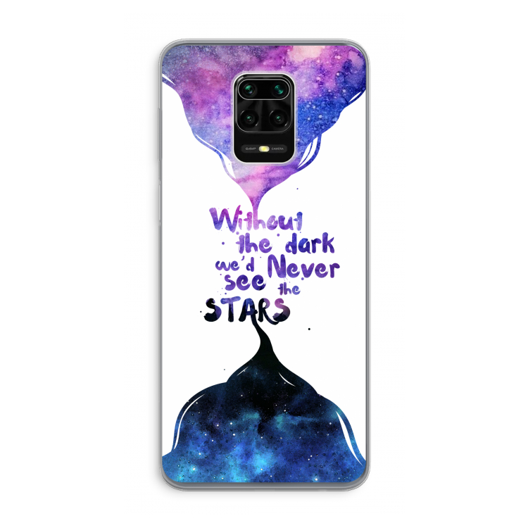 Stars quote: Xiaomi Redmi Note 9 Pro Transparant Hoesje