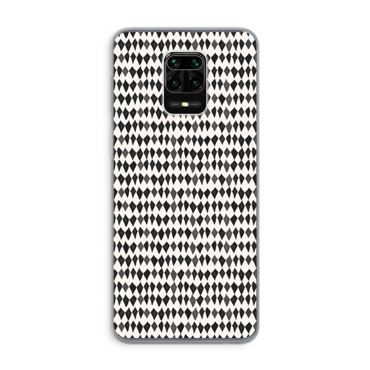 Crazy shapes: Xiaomi Redmi Note 9 Pro Transparant Hoesje