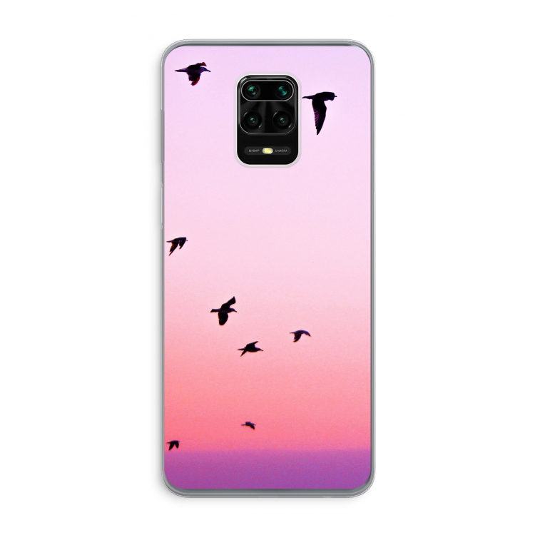 Fly away: Xiaomi Redmi Note 9 Pro Transparant Hoesje