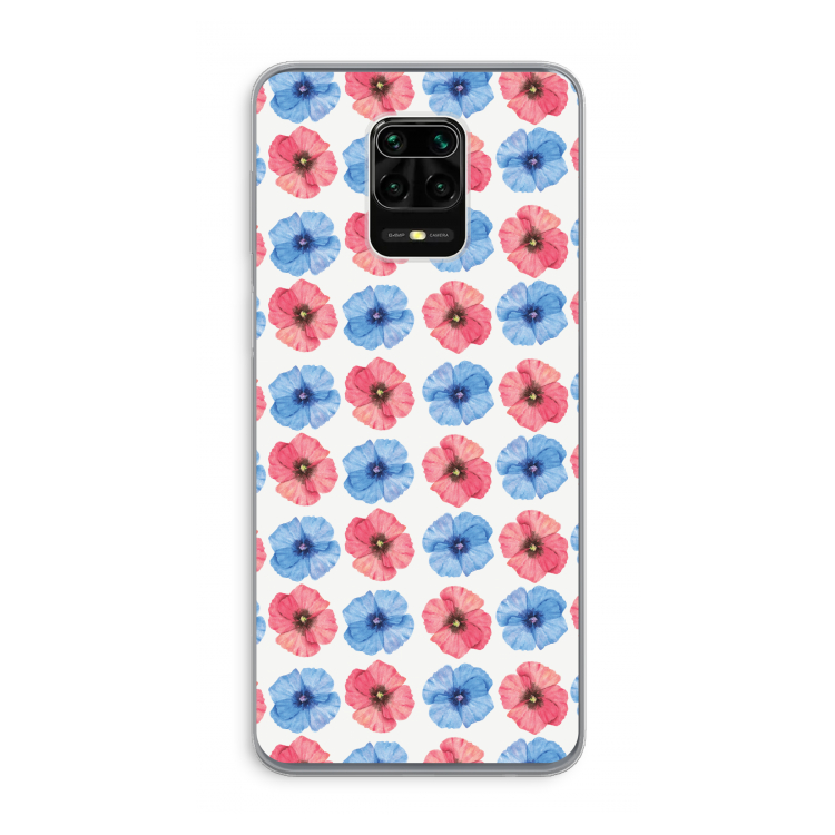 Klaproosjes: Xiaomi Redmi Note 9 Pro Transparant Hoesje