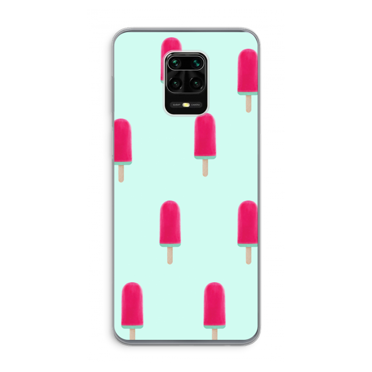 Waterijsje: Xiaomi Redmi Note 9 Pro Transparant Hoesje