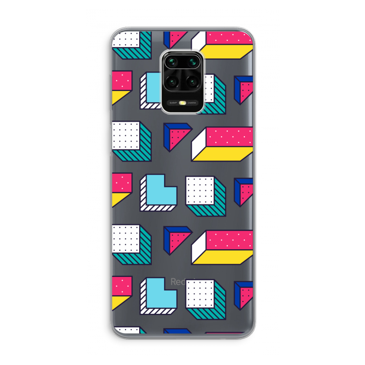 8-bit N°7: Xiaomi Redmi Note 9 Pro Transparant Hoesje