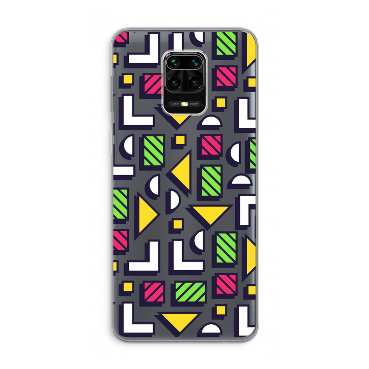 8-bit N°4: Xiaomi Redmi Note 9 Pro Transparant Hoesje