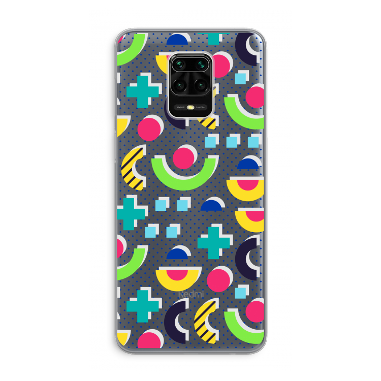 8-bit N°1: Xiaomi Redmi Note 9 Pro Transparant Hoesje