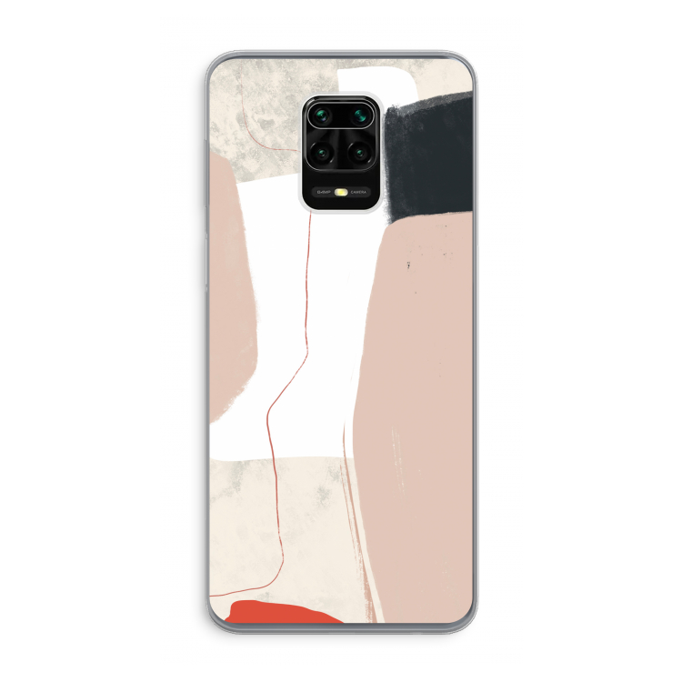 Lava: Xiaomi Redmi Note 9 Pro Transparant Hoesje