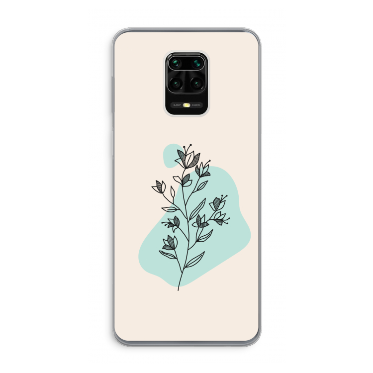 Violets are blue: Xiaomi Redmi Note 9 Pro Transparant Hoesje