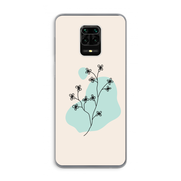Love your petals: Xiaomi Redmi Note 9 Pro Transparant Hoesje