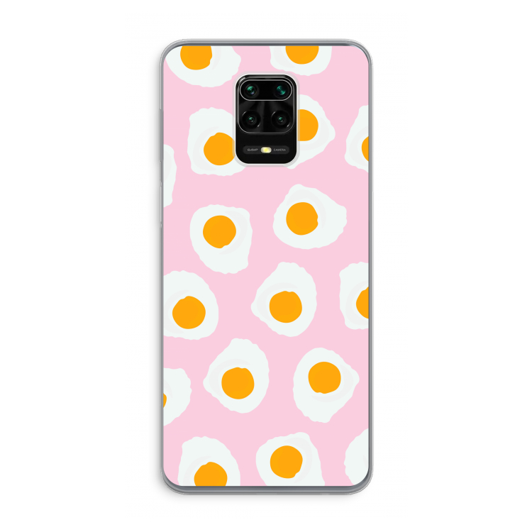 Dancing eggs: Xiaomi Redmi Note 9 Pro Transparant Hoesje