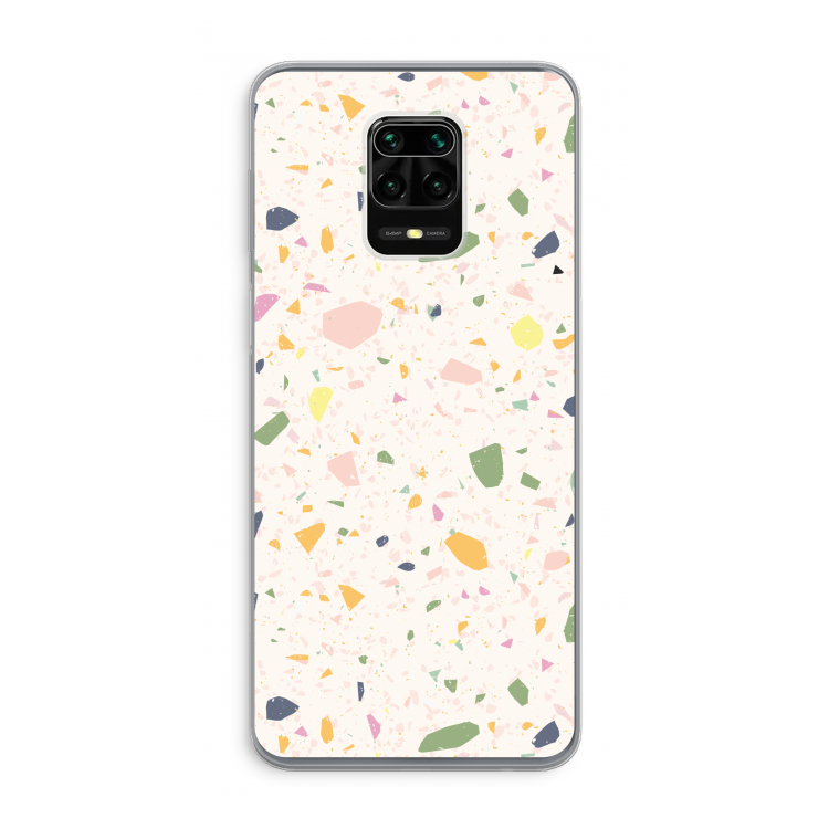 Terrazzo N°21: Xiaomi Redmi Note 9 Pro Transparant Hoesje