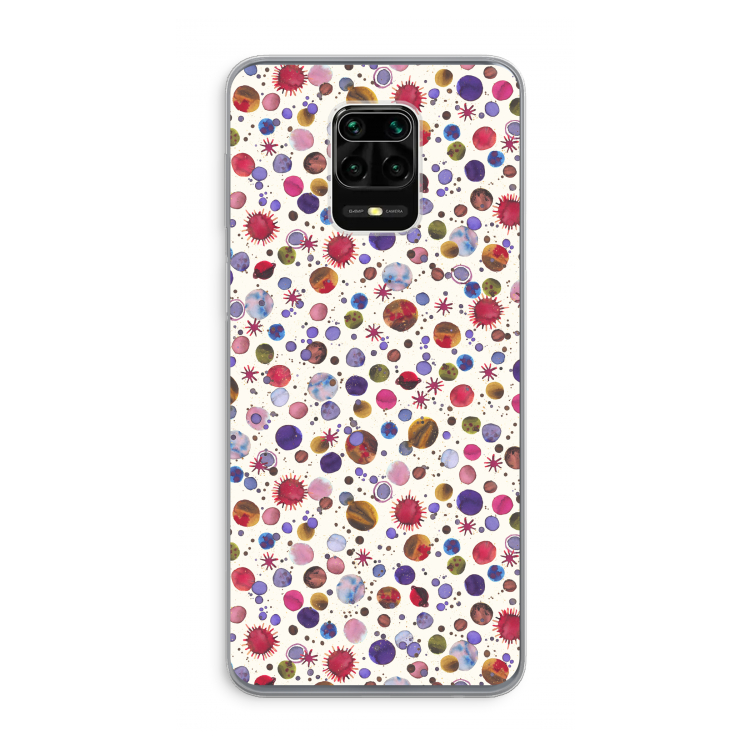 Planets Space: Xiaomi Redmi Note 9 Pro Transparant Hoesje