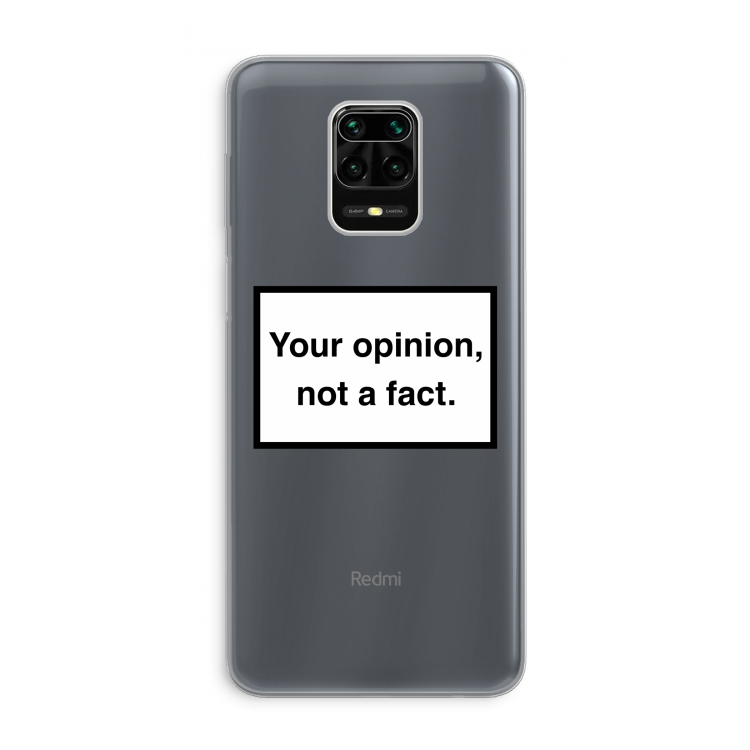 Your opinion: Xiaomi Redmi Note 9 Pro Transparant Hoesje