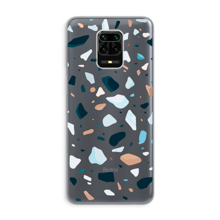Terrazzo N°13: Xiaomi Redmi Note 9 Pro Transparant Hoesje