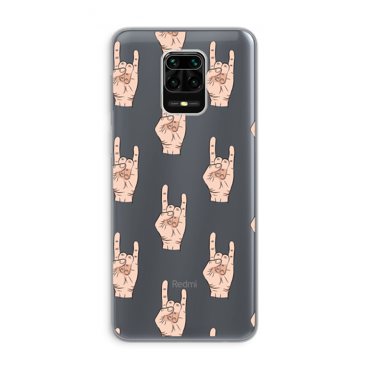 Rock: Xiaomi Redmi Note 9 Pro Transparant Hoesje